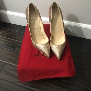 Christian Louboutin Pigale Plato Glitter 140